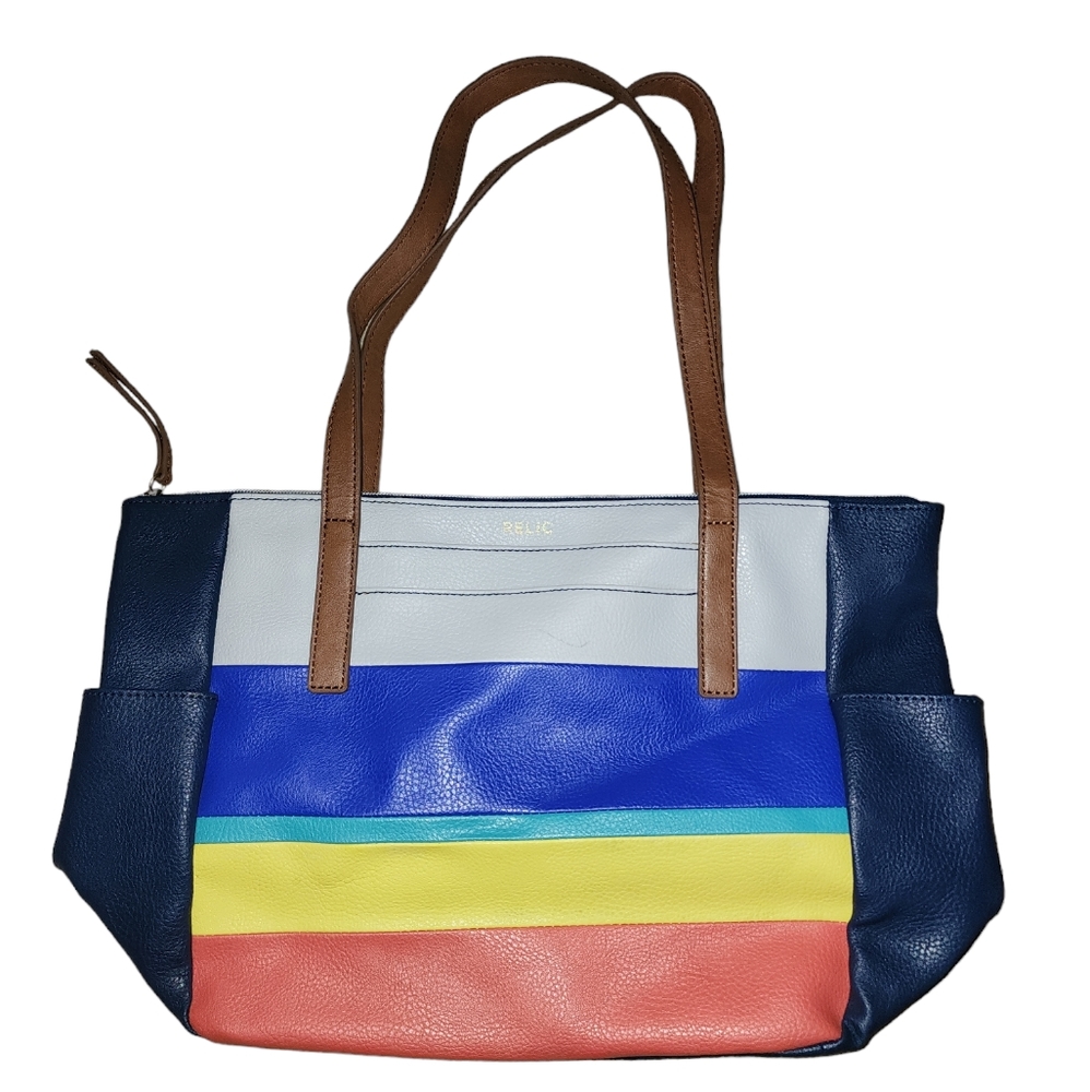 RELIC | Rainbow Shoulder Tote Bag